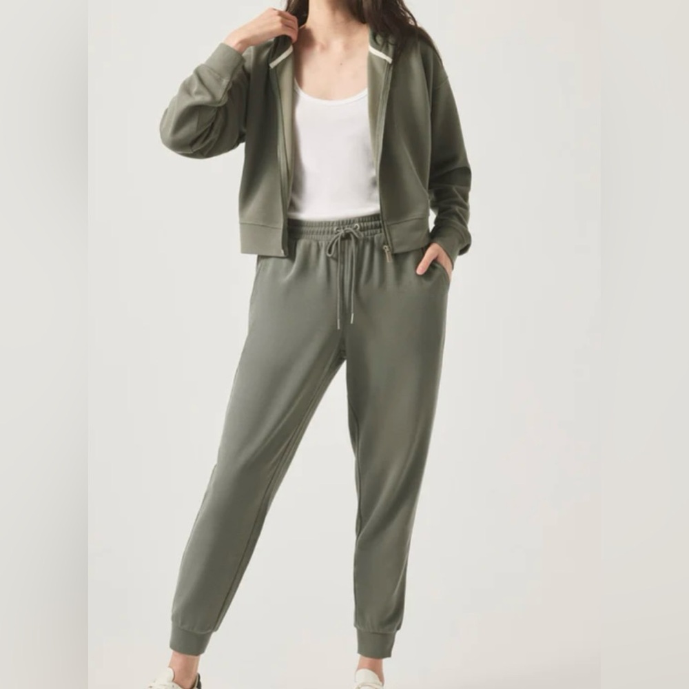 Olive Waffle Scuba Jogger